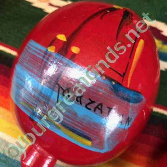 Vintage Mexican Maracas Made of Gourds - Picture 3 of 5